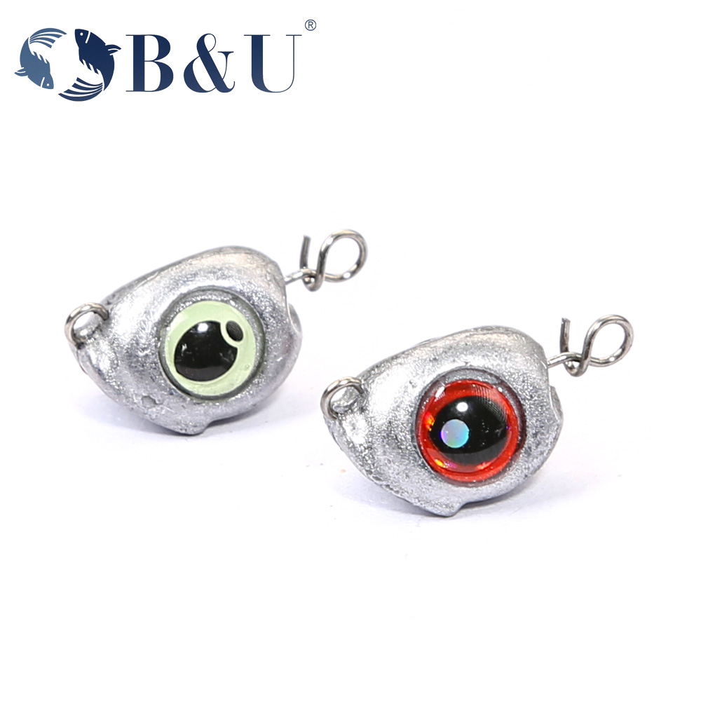 Fishing Lure Spinnerbait - B&U Swing Jig Head Cheburashka Sinker