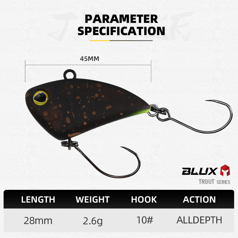 BLUX Tapdancer 28mm 2.6g Mini  - огляд і ціна Fishing Lure Crankbait