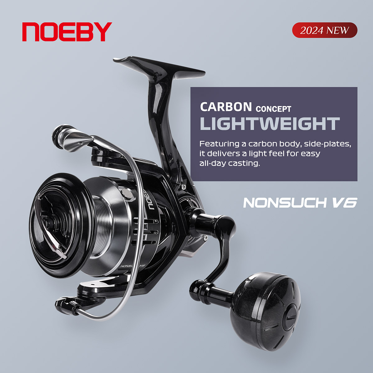 Noeby Carbon Spinning Fishing  - огляд і ціна Daiwa Reel Fuego