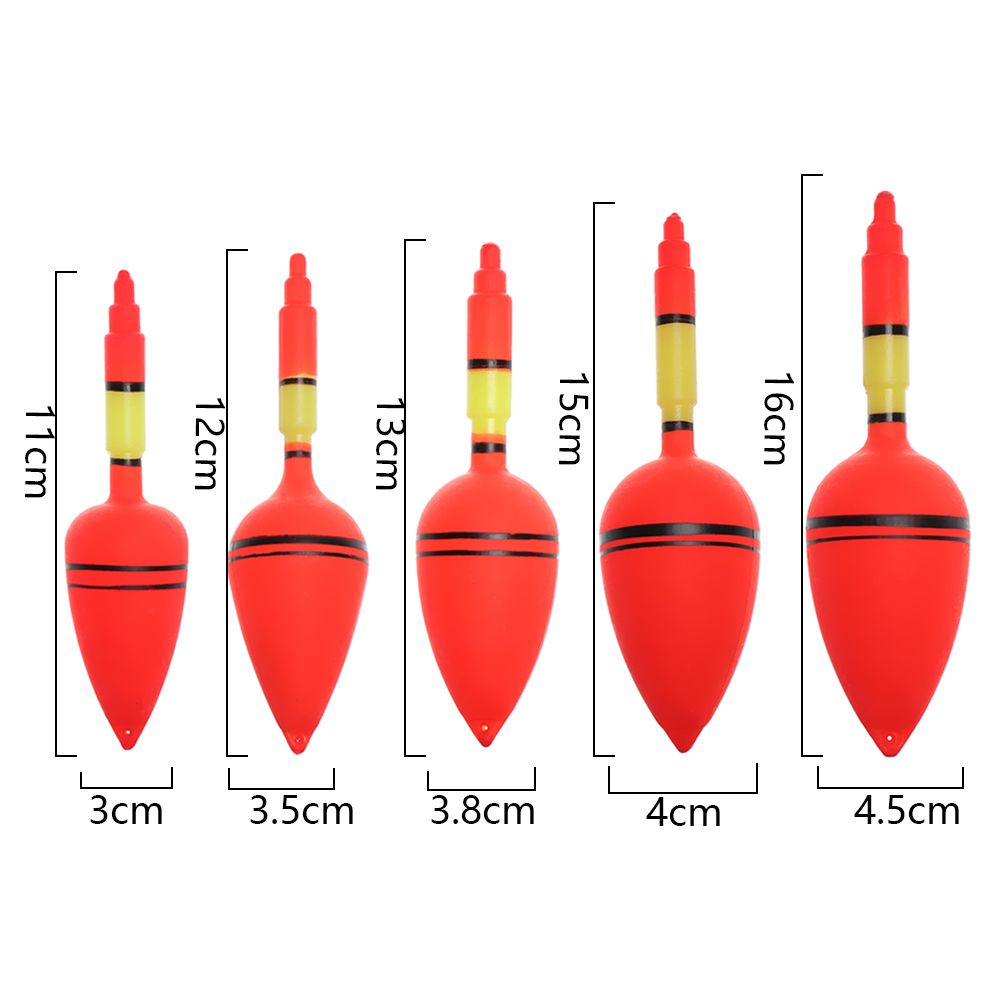5pcs/set Plastic Fishing Float - огляд і ціна Fishing Lure Topwater