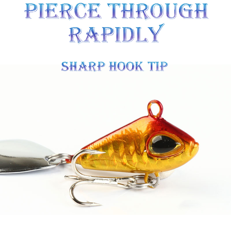 1pc 6/11/18/22g VIB Crankbaits - огляд і ціна Fishing Lure Spinner