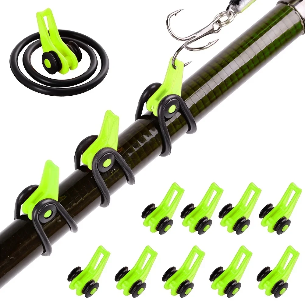 10pcs/lot Fishing Rod Pole Hoo - огляд і ціна Fishing Lure Jig