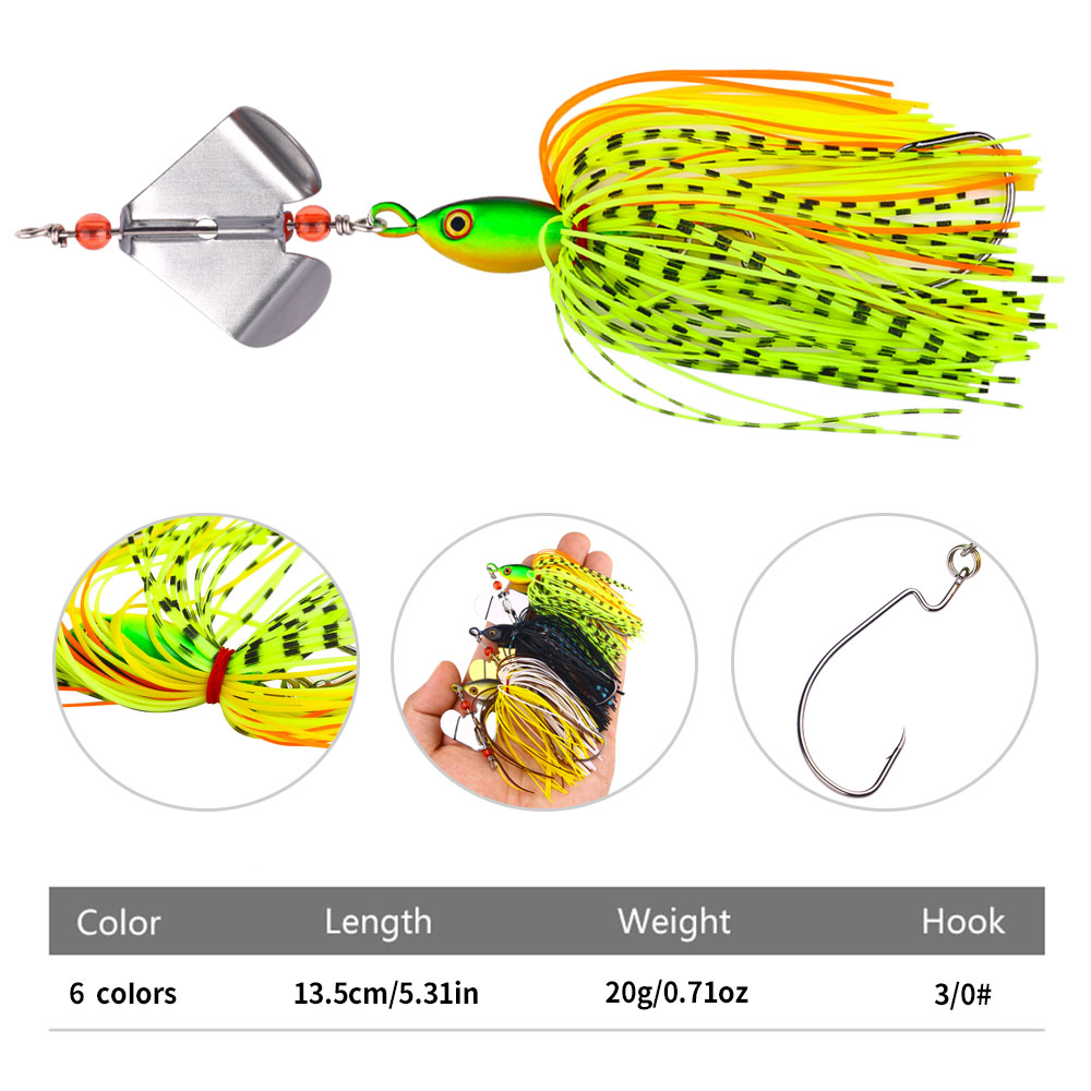 1PC 13.5cm 20g  Fishing Lures  - огляд і ціна Fishing Lure Blade Bait
