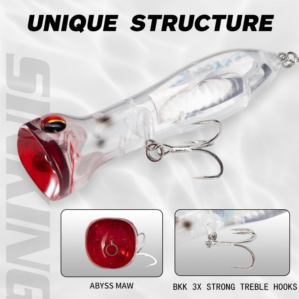Hunthouse Topwater Floating Po - огляд і ціна Fishing Lure Popper